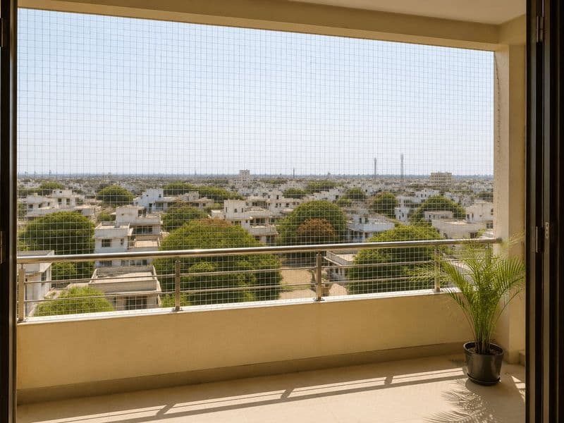 Bird netting project in Amravati